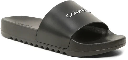 Calvin Klein Chuncky Pool Slide Rub (HM0HM01063) ck black