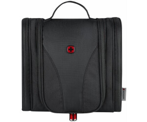 Amazonbasics hanging toiletry kit black discount