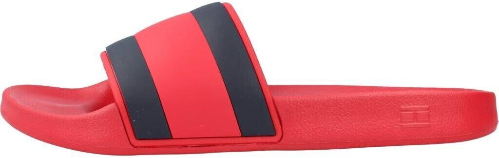 Tommy Hilfiger Rubber Th Flag Pool Slide (FM0FM04263) primary red