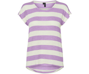 VERO MODA Damen Crop Top – Einfarbiges Basic-Shirt Für Den Sommer