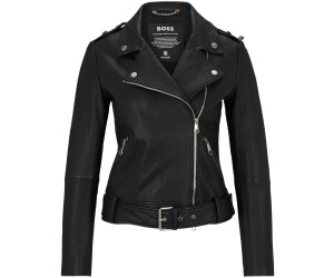 Hugo boss womens outlet leather jacket