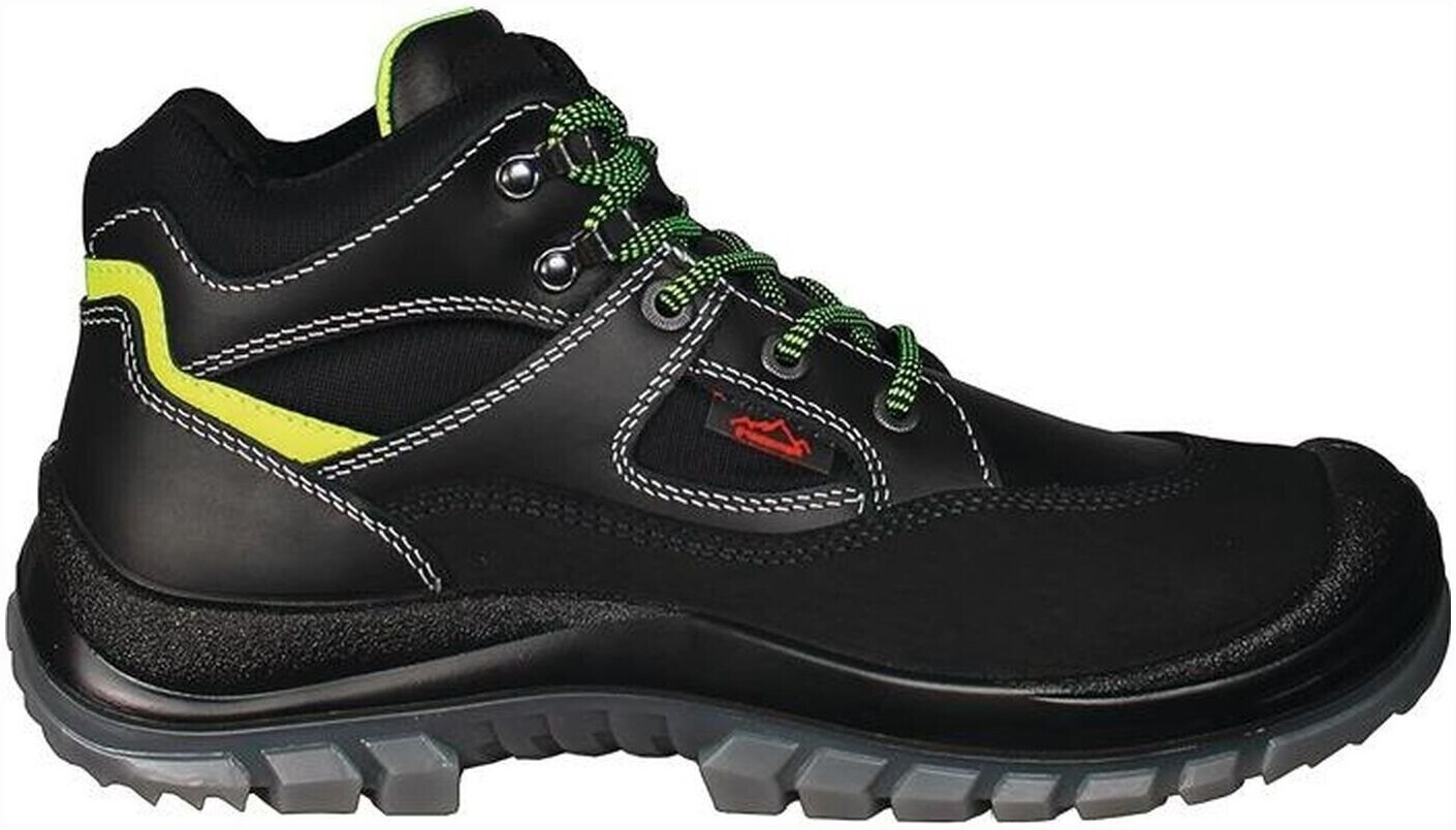 Hase Safety Tibet black/neongrün S3