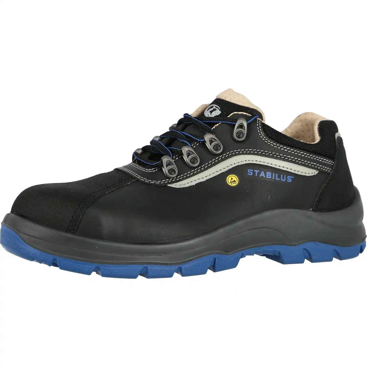 Stabilus Safety spartacus low black/blue S3 SRC ESD