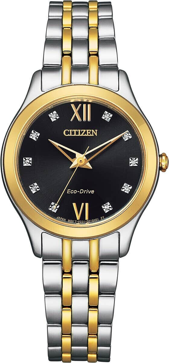 Citizen silhouette diamond watch discount