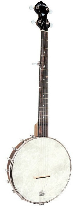 Gold Tone Short Scal Creek Banjo Pack + Bag
