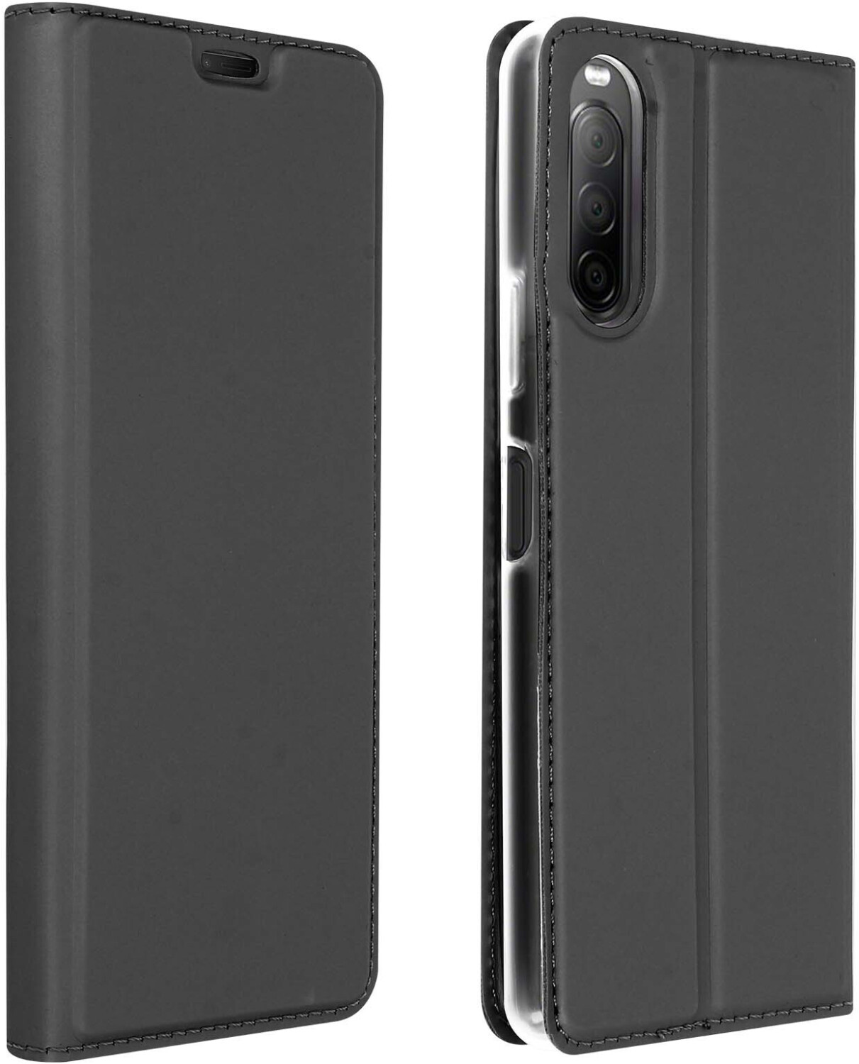 Stylische Klapphülle Für Sony Xperia X Compact - Mit Displayschutzfolie