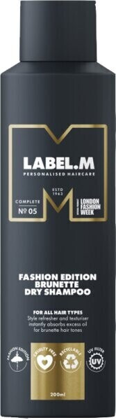 Photos - Hair Product Label.M Fashion Edition Brunette Dry Shampoo  (200ml)