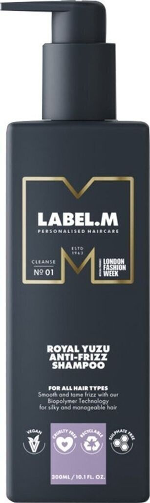 label.m Royal Yuzu Anti Frizz Shampoo (300ml)