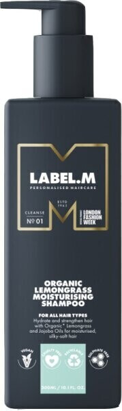Photos - Hair Product Label.M Organic Lemongrass Moisturizing Shampoo  (300ml)