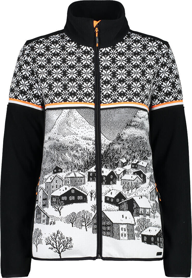 CMP Full Zip SoftAir Retrò Style (31j1146) black