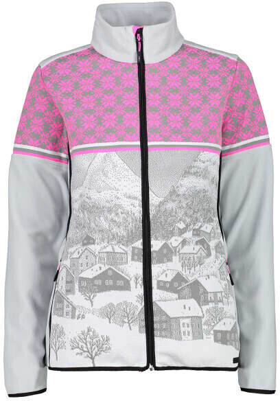 CMP Full Zip SoftAir Retrò Style (31j1146) grey