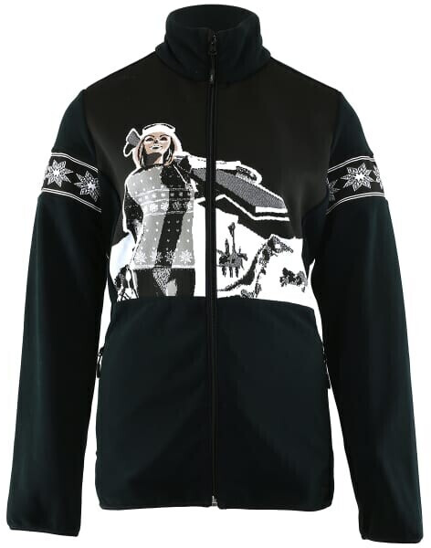 CMP Women's Retro Arctic Fleece Jacket (31J1136) black/white