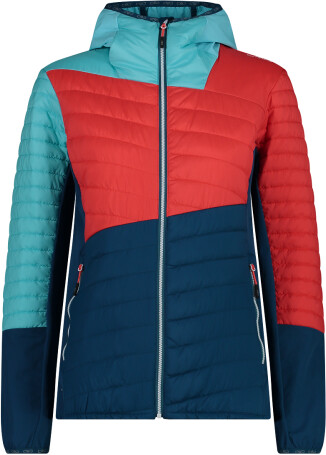 CMP Woman Hybrid Jacket Fix Hood (33Z6026) dark green