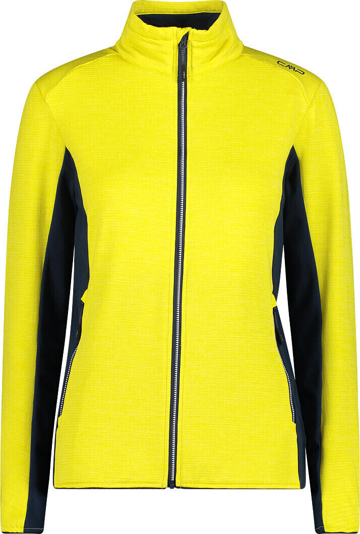 CMP Women's melange Grid Tech stretch fleece jacket (32G6166)
