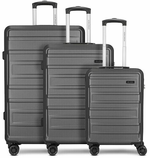 Worldpack New York 2.0 4-Wheel-Trolley Set 3-pieces (WP12348-2)