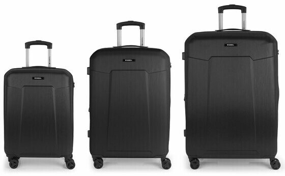 Gabol Mercury 4-Wheel-Trolley Set 3-pieces (122901)