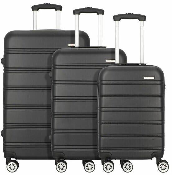 Worldpack Toronto 4-Wheel-Trolley Set 3-pieces (10438)