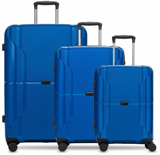 REDOLZ Essentials 06 4-Wheel-Trolley Set 3-pieces blue 2 (RD12352-2-03)