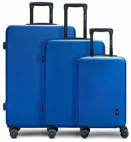 REDOLZ Essentials 09 4-Wheel-Trolley Set 3-pieces saphir-blue 2 (RD12364-2-02)