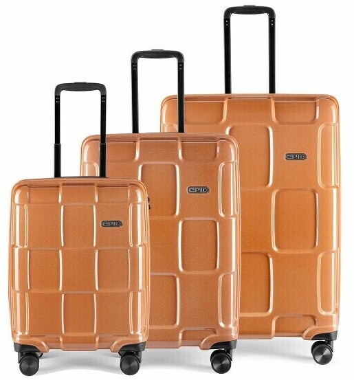 EPIC Crate Reflex 4-Wheel-Trolley Set 3-pieces rosecopper (ECX101-03-10)