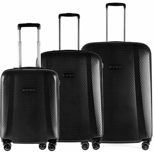 EPIC GTO 5.0 4-Wheel-Trolley Set 3-pieces frozenblack (EGT101-04-01)