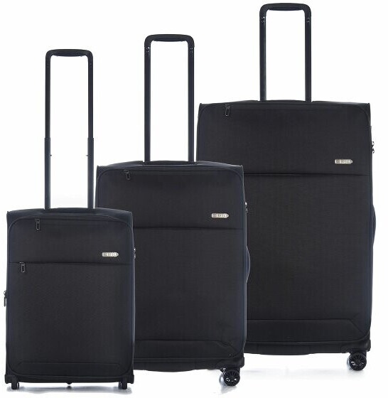 EPIC Discovery 4-Wheel-Trolley Set 3-pieces black (ET4101-06-01)