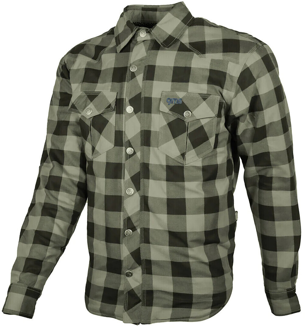 GMS Jaguar Hemd black-green