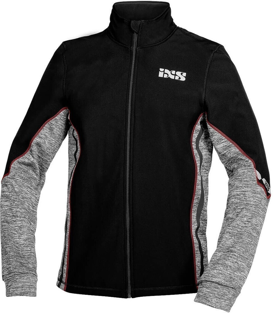 Photos - Motorcycle Clothing IXS Ice 1.0 FunktionsJacket black-grey-red 