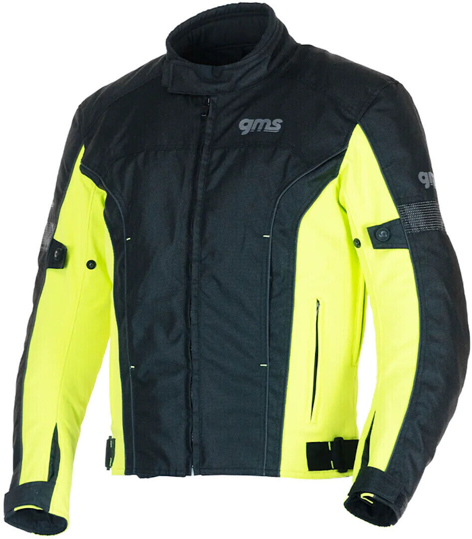 GMS Lagos Jacket black-yellow