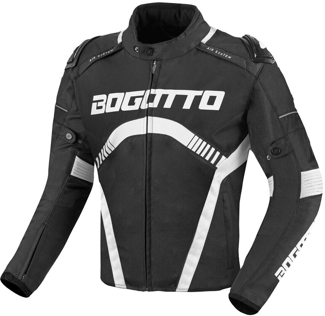 Photos - Motorcycle Clothing Bogotto Motowear Bogotto Boomerang WP Jacket black-white