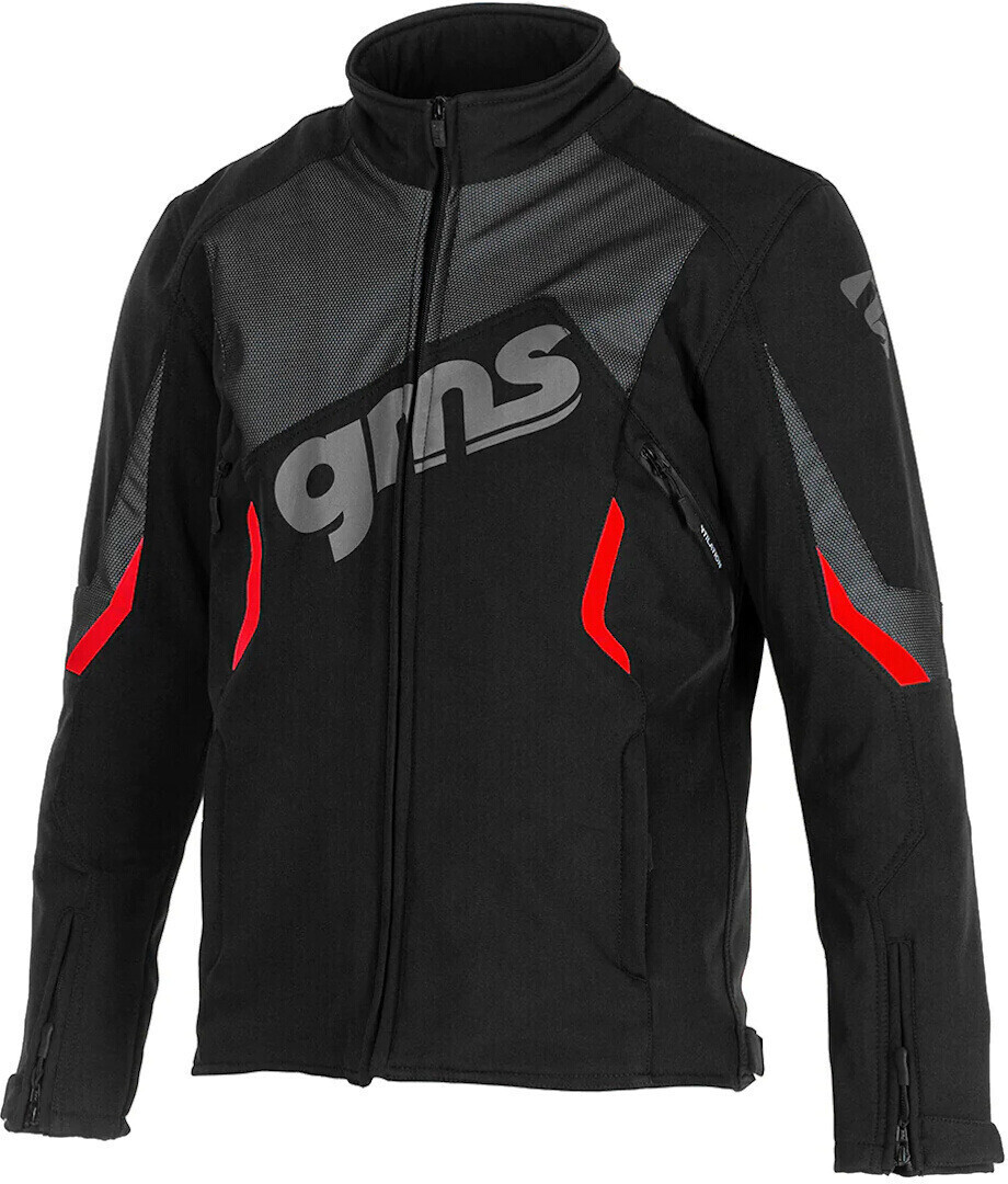 GMS Arrow Softshell Jacket black-red