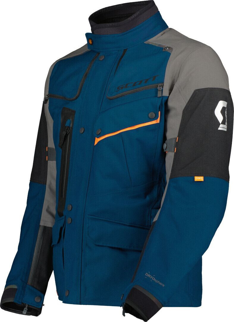 Scott Voyager Dryo Jacket grey-blue
