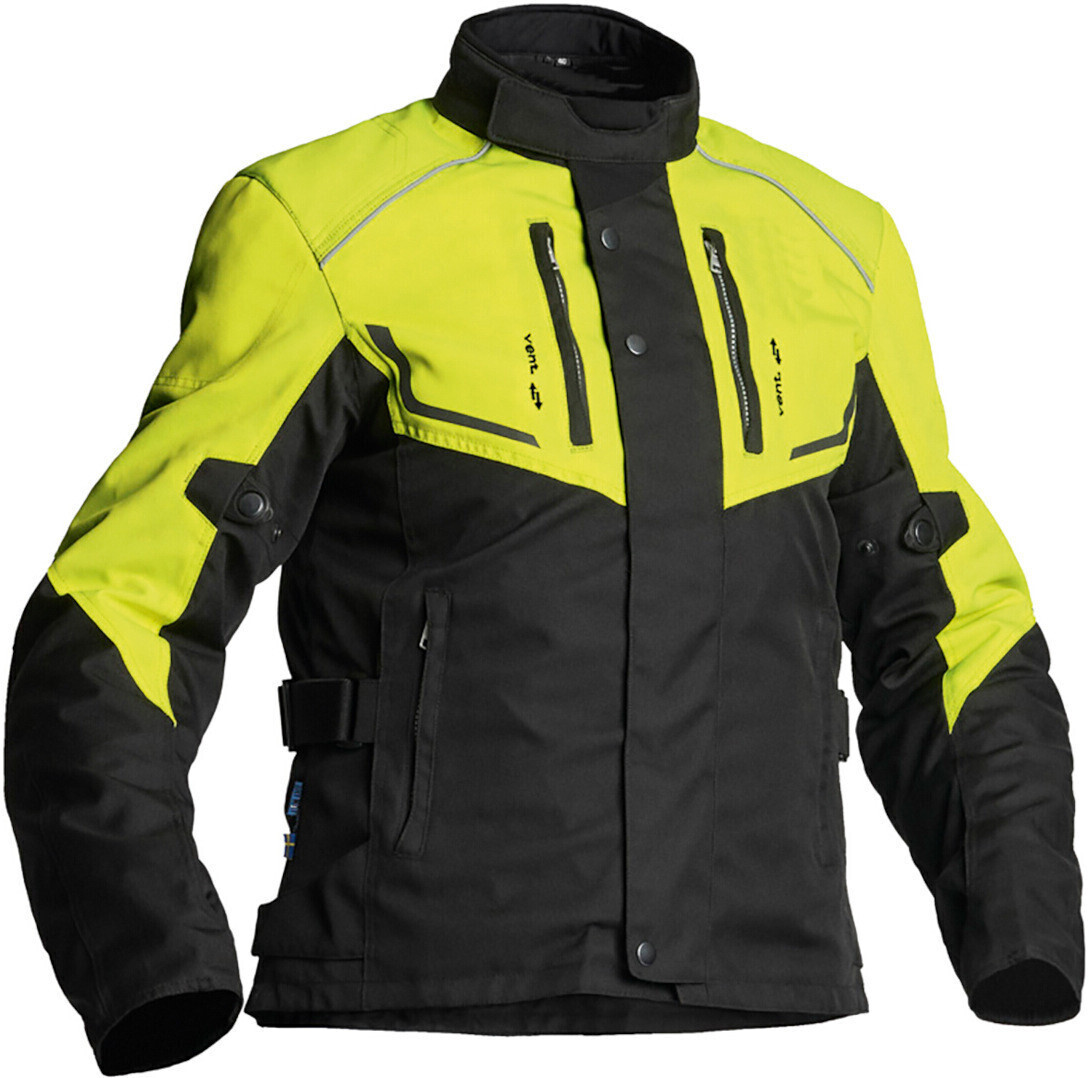 Jofama Lindstrands Halden WP Jacket black-yellow