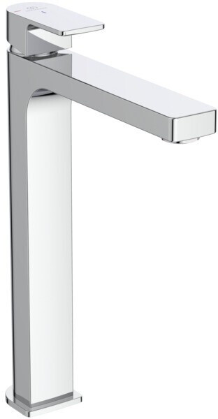 Ideal Standard Edge Waschtischarmatur – Verlängerter Sockel, Chrom, Ohne Ablaufgarnitur