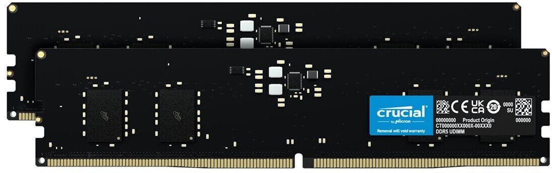 Crucial 16 Go Kit DDR5-5200 CL42 (CT2K8G52C42U5)