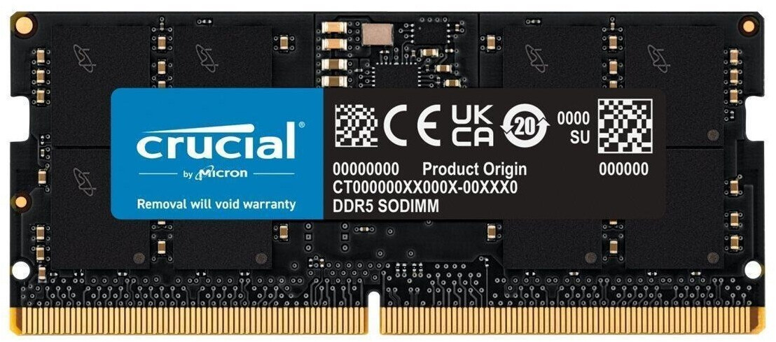 G.Skill Ripjaws SO-DIMM - 1 x 16 Go (16 Go) - DDR5 5600 MHz - CL46 -  Mémoire G.Skill sur