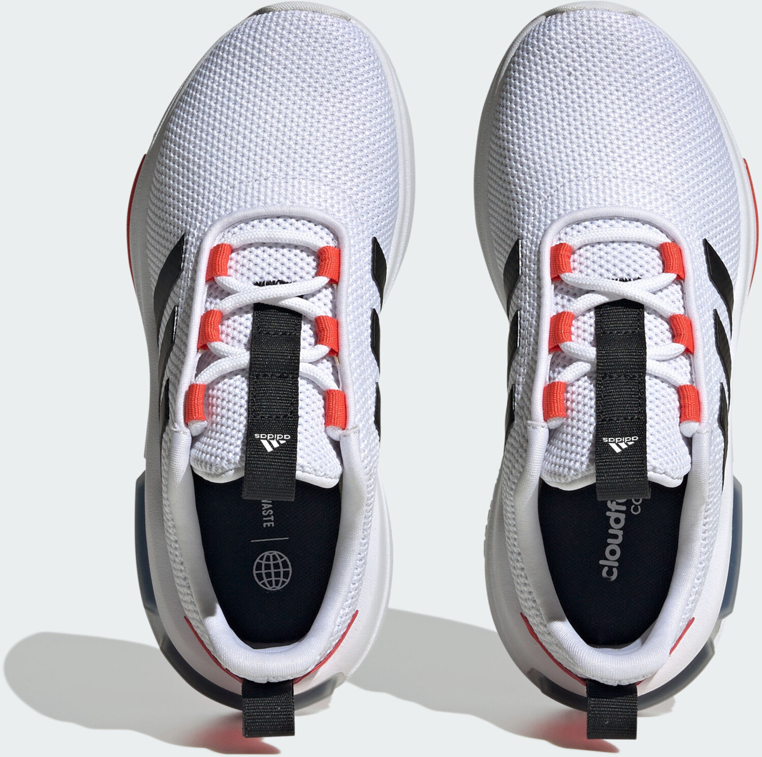 Adidas Racer TR23 Kids cloud white core black bright red IG4911 ab 30 00 Preisvergleich bei idealo