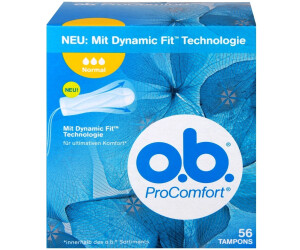 o.b. ProComfort Normal Tampons ab 1,92 €