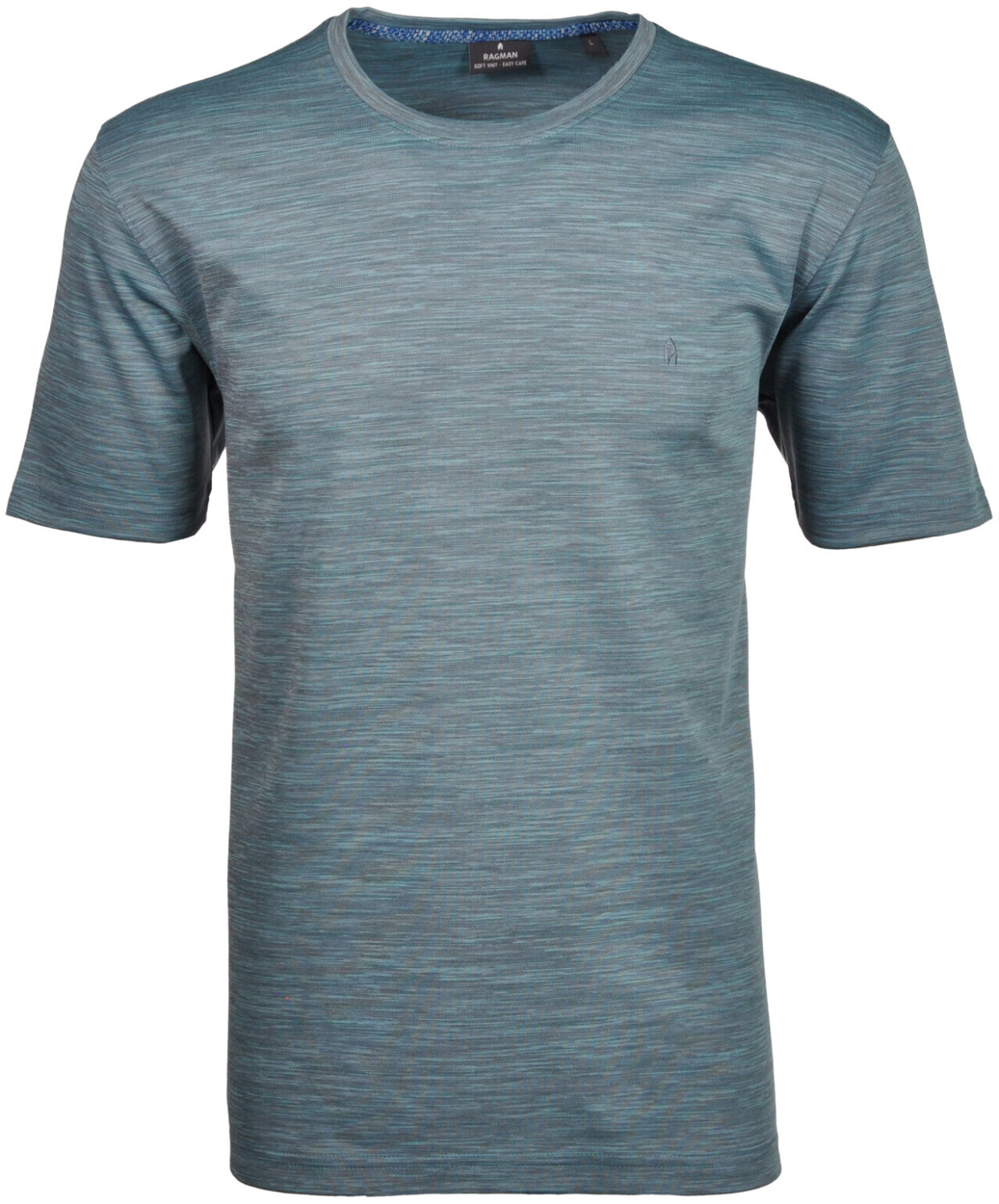 Sublevel 3er Pack Herren Basic T-Shirt – 100% Baumwolle, Rundhals, Einfarbig (Dunkelgrau), Größe M