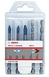 Bosch Professional HEX-9/HEX-5 (5 pcs.)