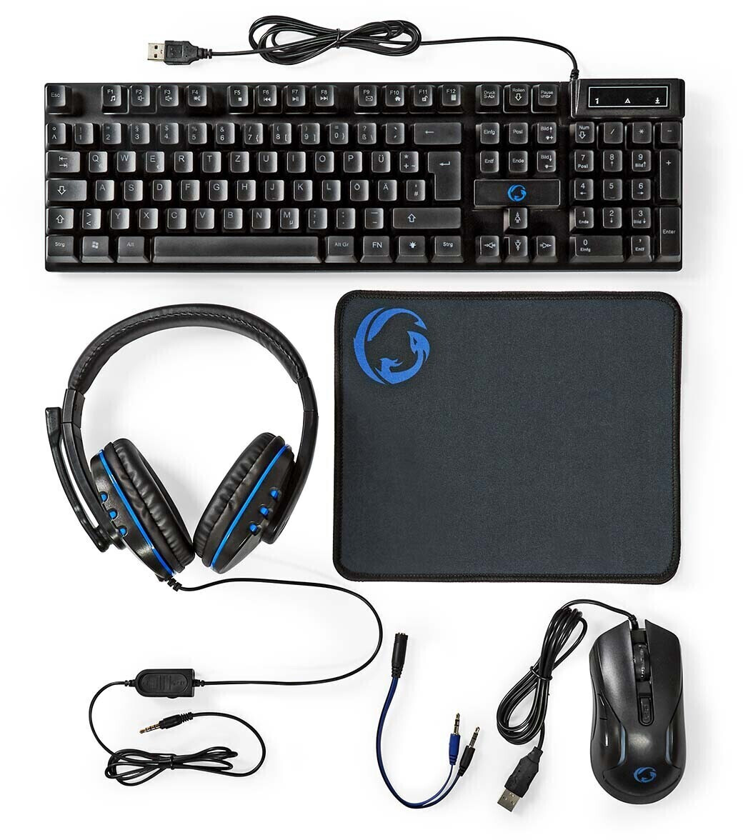 Nedis Gaming Combo Kit 5 en 1 (GCK51110BKDE) (DE)
