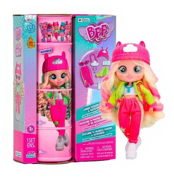 IMC Toys Cry Babies Best Friends Forever Serie 2 Hannah