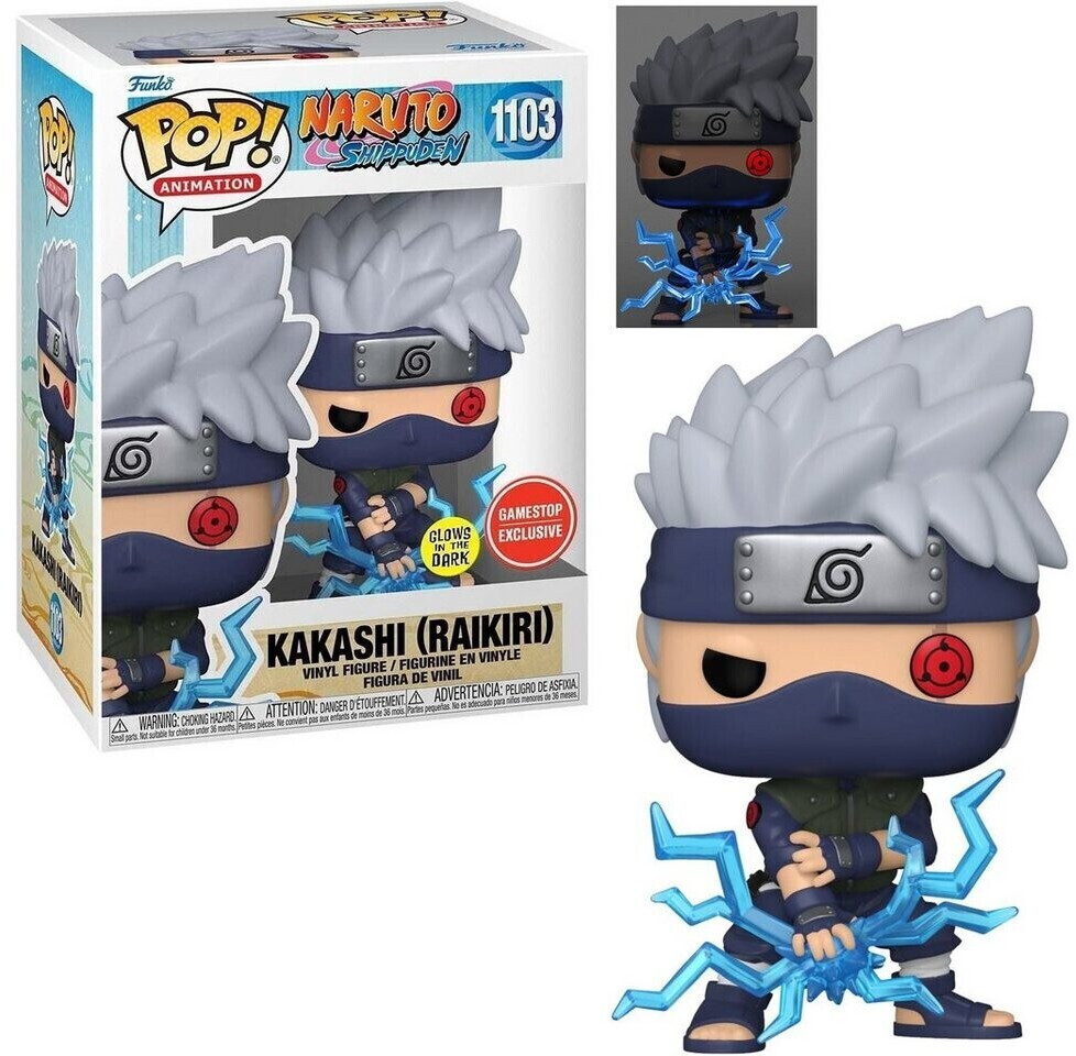 Kakashi funko pop lightning blade top