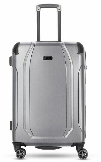 Bugatti Valencia 4-Wheel-Trolley 68 cm (12346) silver