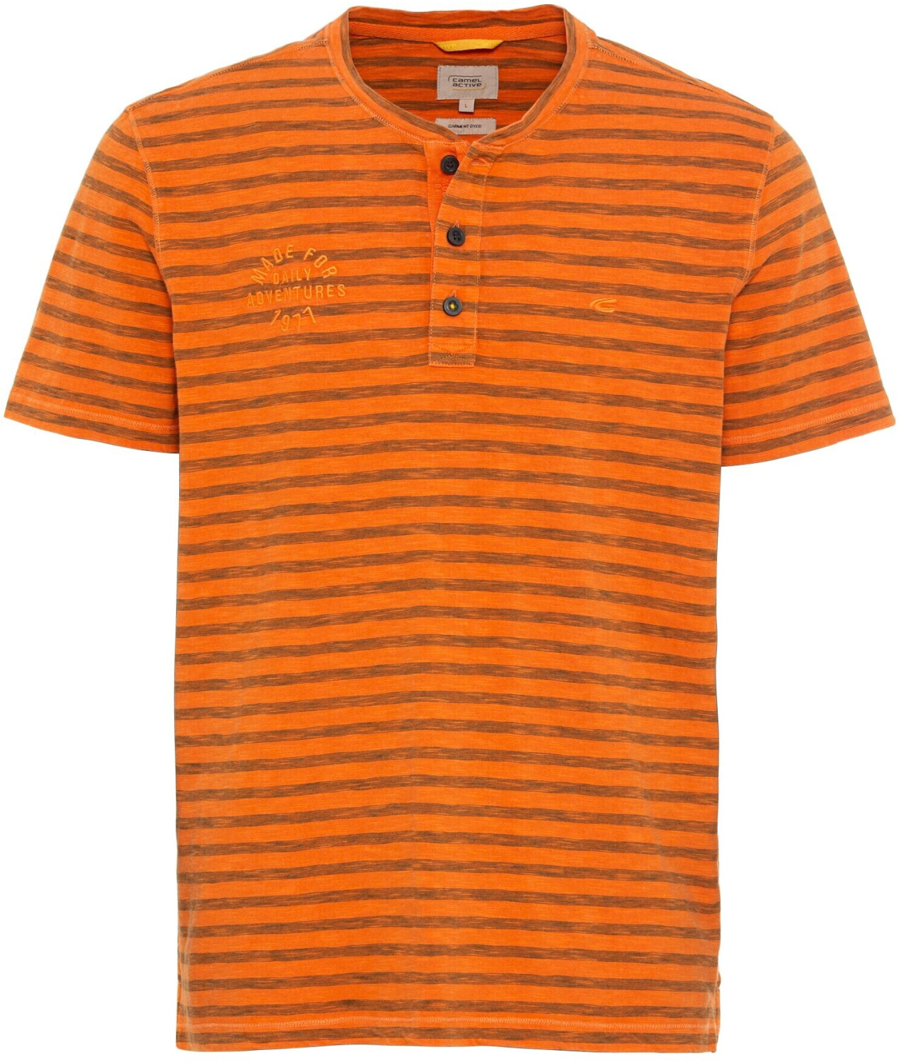 Camel Active Henleyshirt mit Streifenmuster (409775-1T57-52 