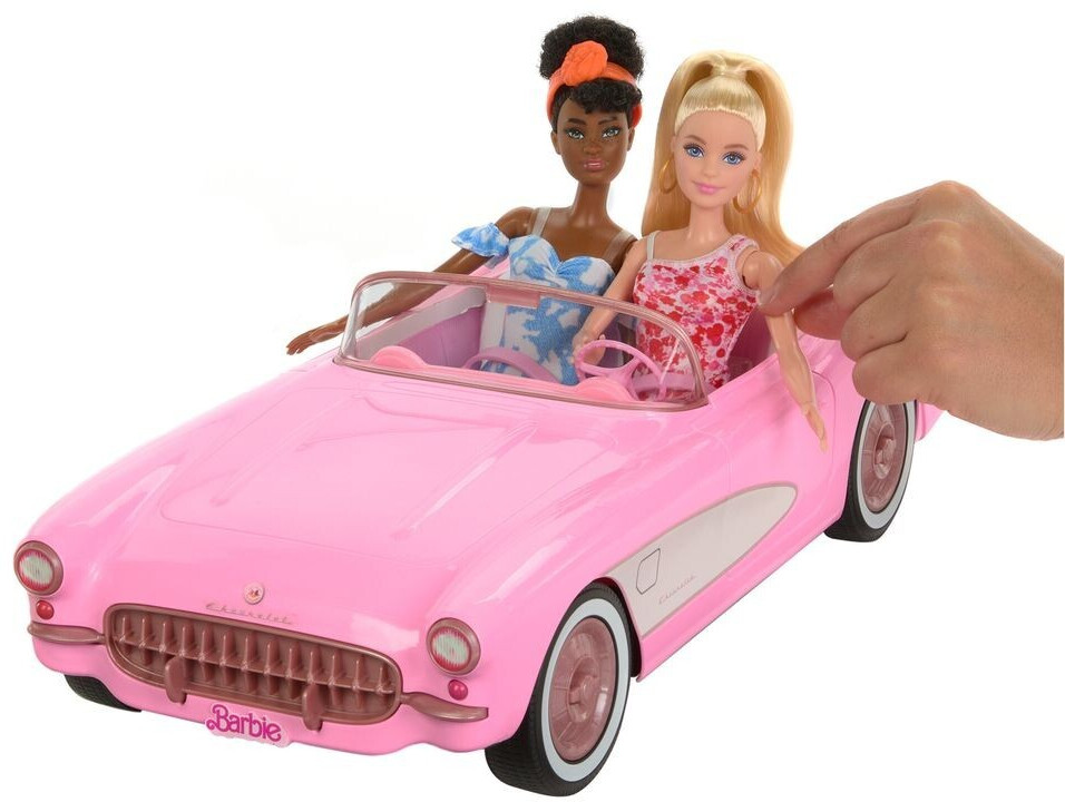 Hot Wheels Voiture Corvette radiocommandee Barbie Le Film HPW40 en solde a partir de 49 04 idealo