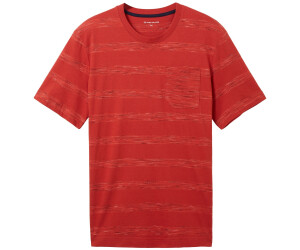ab 16,89 € soft Gestreiftes | bei Preisvergleich velvet (1037832-32436) spacedye Tailor Tom red T-Shirt