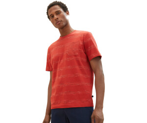 Tom Tailor Gestreiftes T-Shirt (1037832-32436) red ab velvet € soft Preisvergleich | spacedye 16,89 bei
