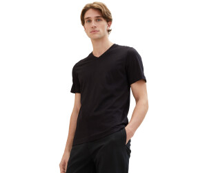 Tom Tailor T-Shirt bei black (1037738-29999) 17,99 | Preisvergleich im ab V-Ausschnitt mit € Doppelpack
