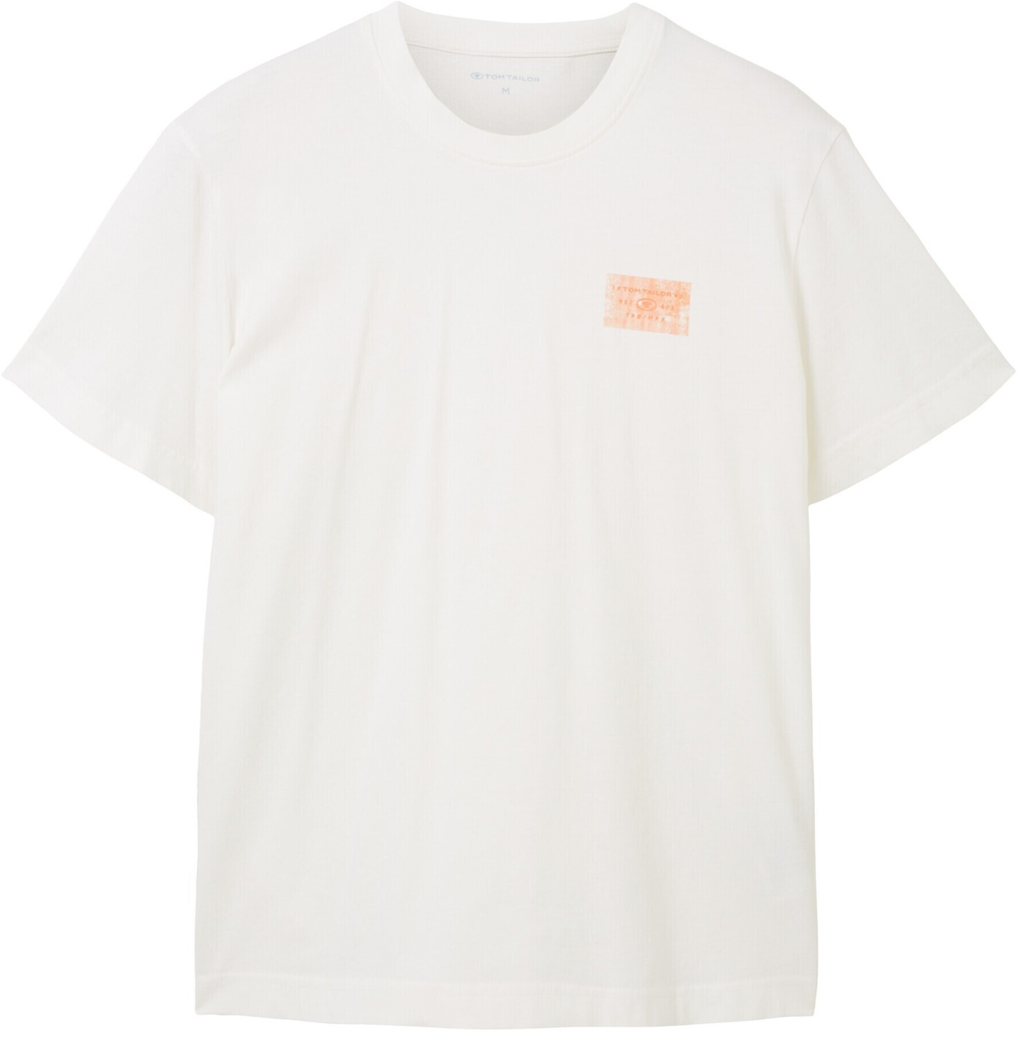 Tom Tailor T-Shirt mit ab | 7,47 Preisvergleich Print bei € off (1036431-10332) white